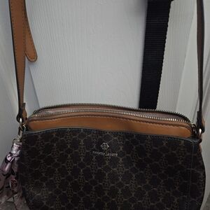 Nanette Lepore Tan and Brown Interior Bag